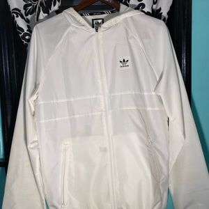 Adidas BB Wind Jacket White Sz S